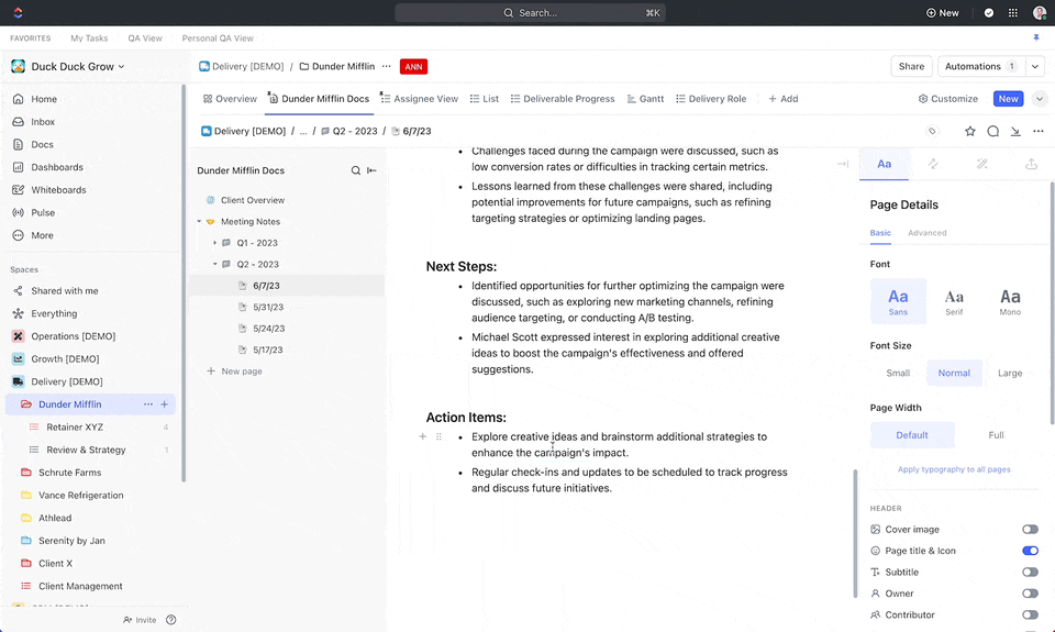 Create Items Clickup Help - Ultra HD Light Background - Mobile